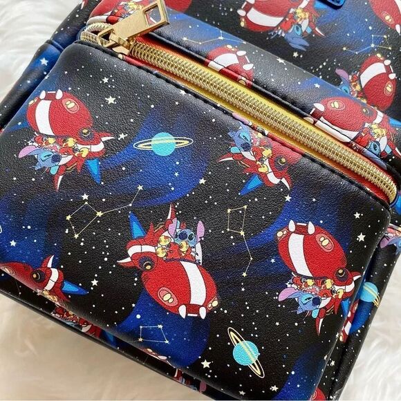 Loungefly Disney Lilo & Stitch Spaceship Mini Backpack 🚀 - Picture 3 of 4